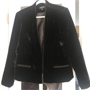 Liz Claiborne Velvet Blazer Jacket Size XL EUC